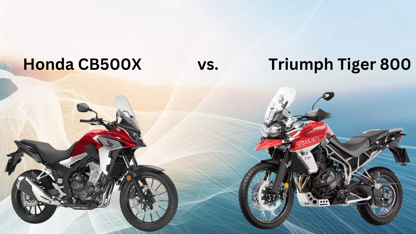 Honda CB500X vs. Triumph Tiger 800